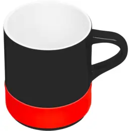 Kooshty Mixalot Black Mug Red